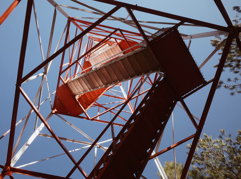 Fire Tower from the bottom Up